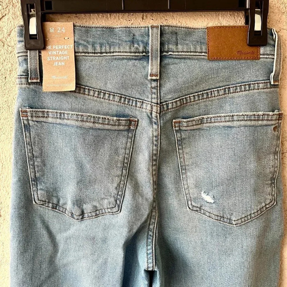 NWT Madewell The Perfect Vintage Straight Jean 24 - Picture 5 of 7